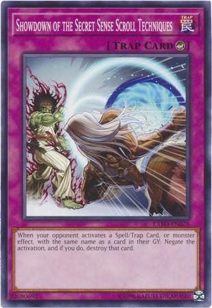 Showdown of the Secret Sense Scroll Techniques