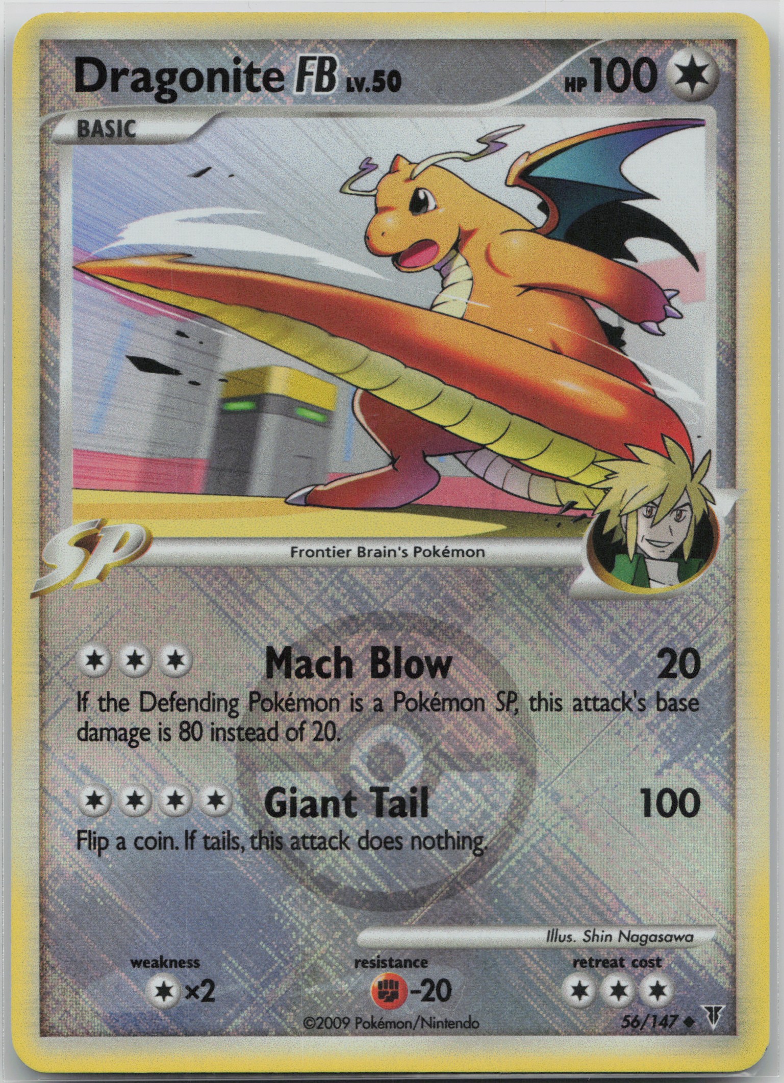 Dragonite FB - 56/147 (League Promo)