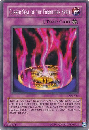 Cursed Seal of the Forbidden Spell