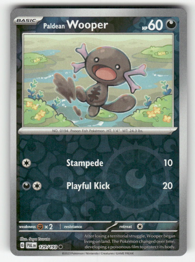 Paldean Wooper - 129/193
