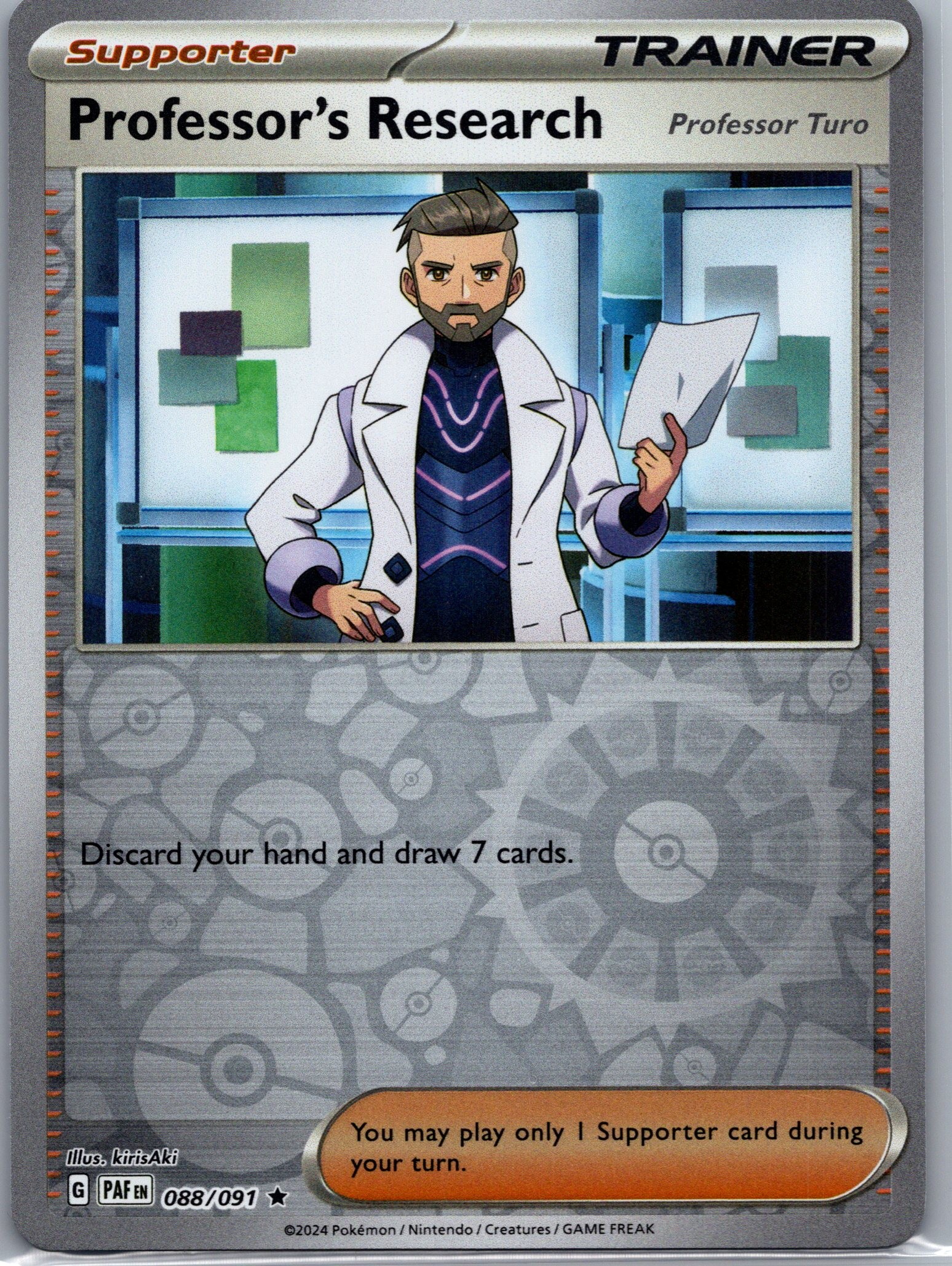 Professor's Research [Professor Turo] - 088/091