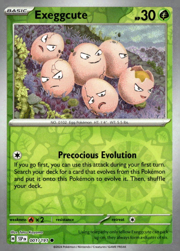 Exeggcute - 001/191