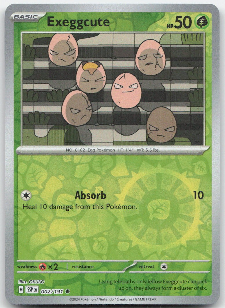 Exeggcute - 002/191