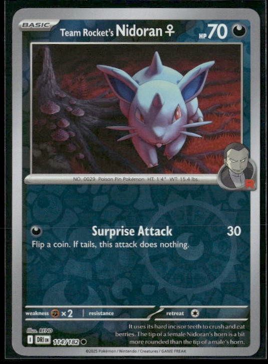 Team Rocket's Nidoran F