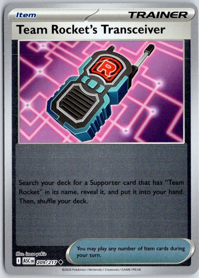 Team Rocket's Transceiver - 209/217