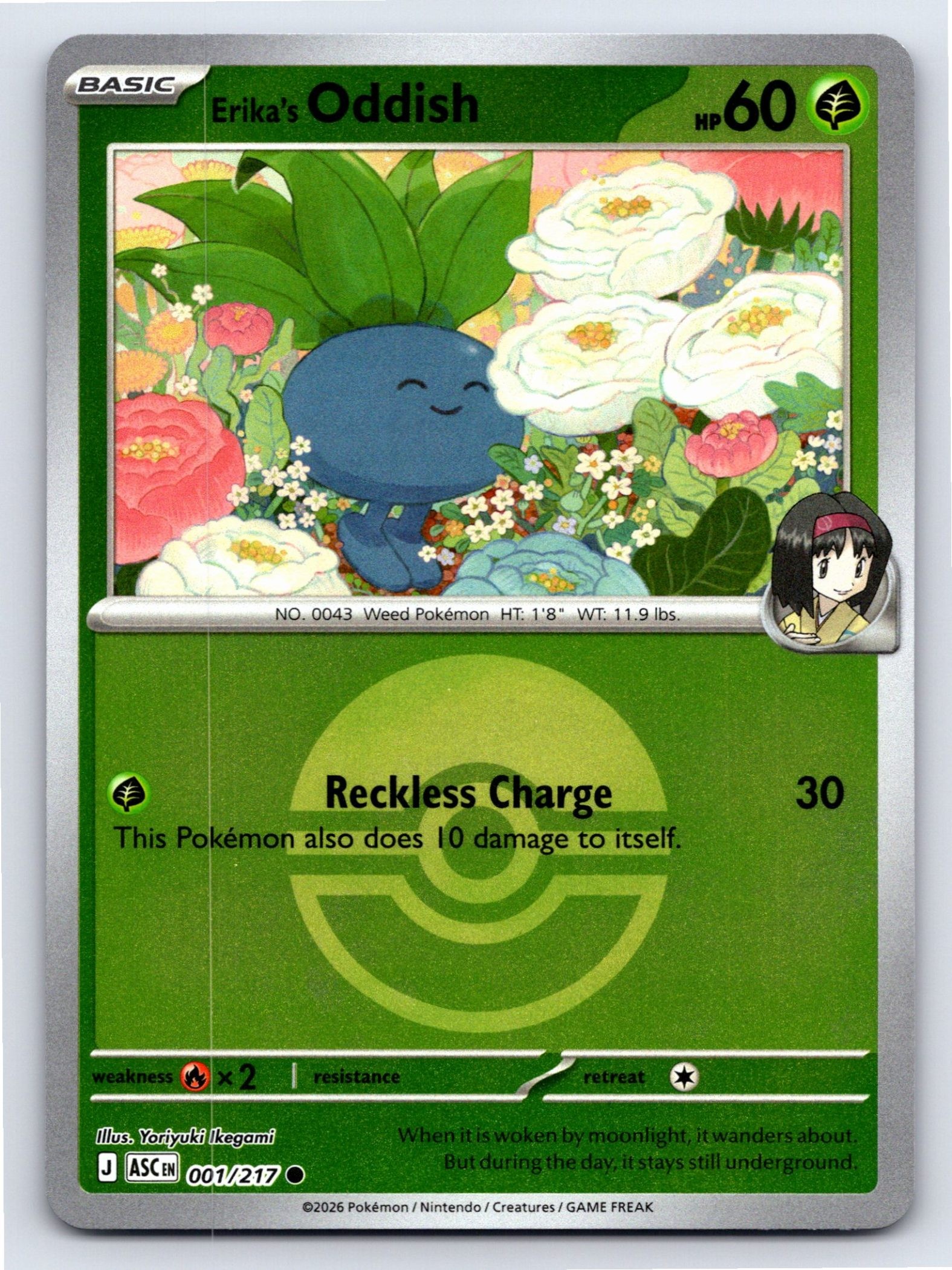 Erika's Oddish (Poke Ball)