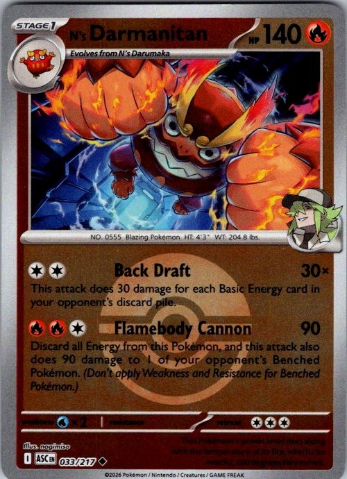 N's Darmanitan (Poke Ball)