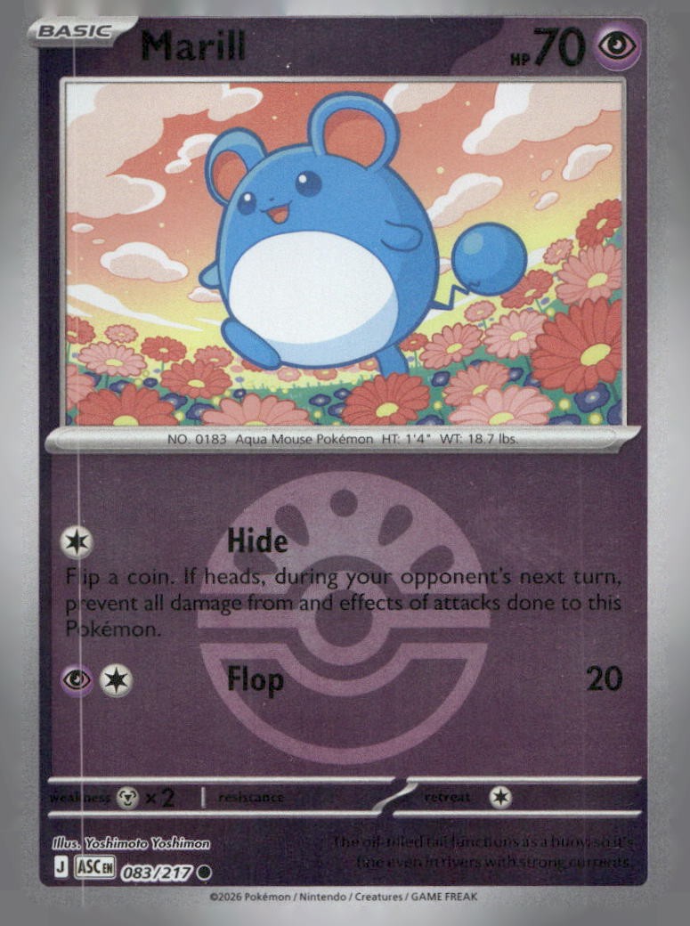 Marill - 083/217 (Friend Ball)