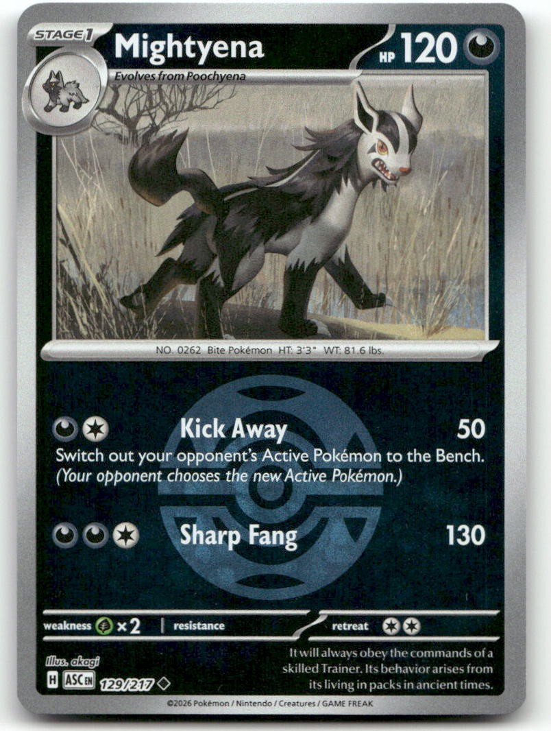 Mightyena - 129/217 (Dusk Ball)