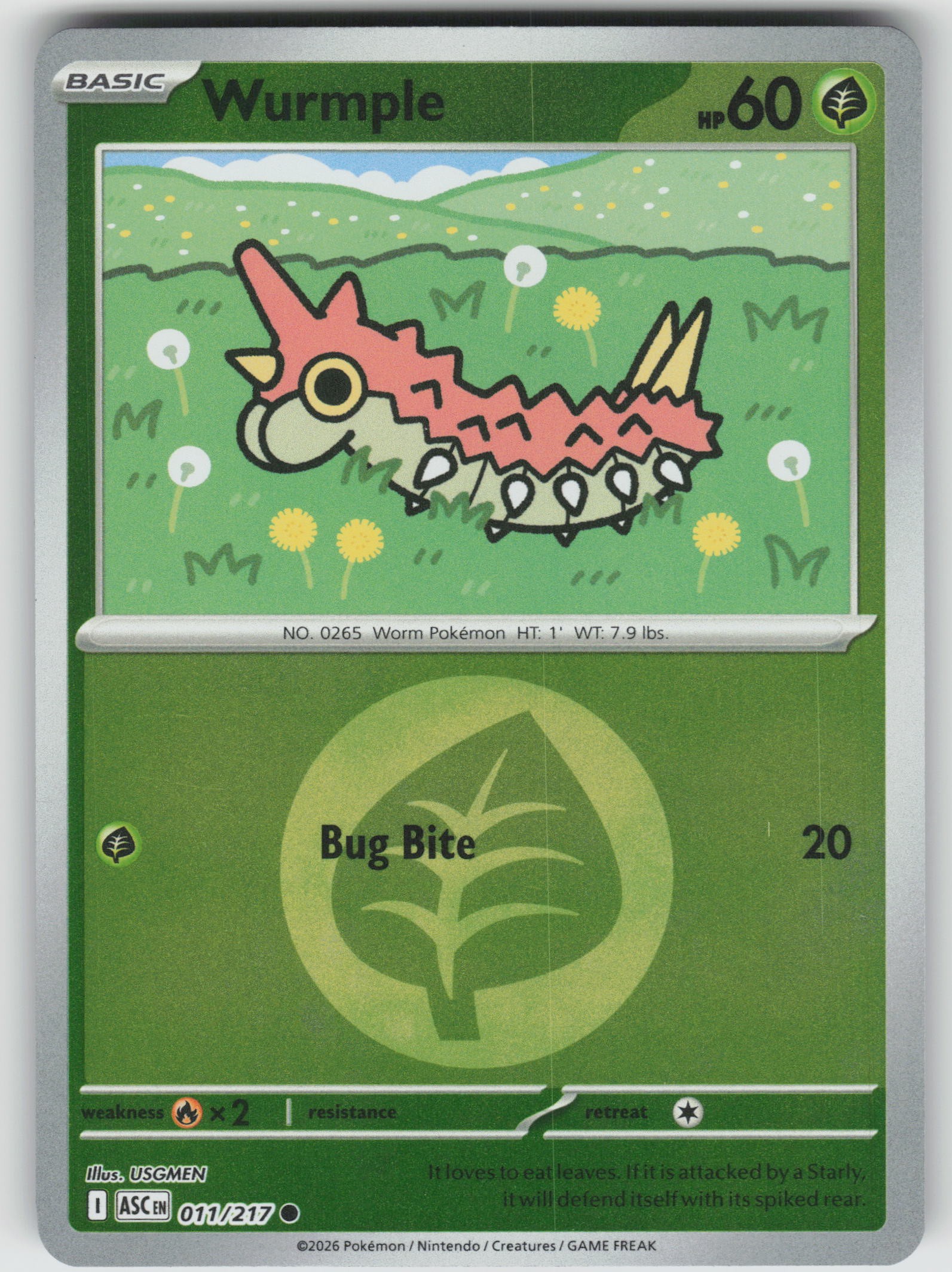 Wurmple (Energy Symbol Pattern)