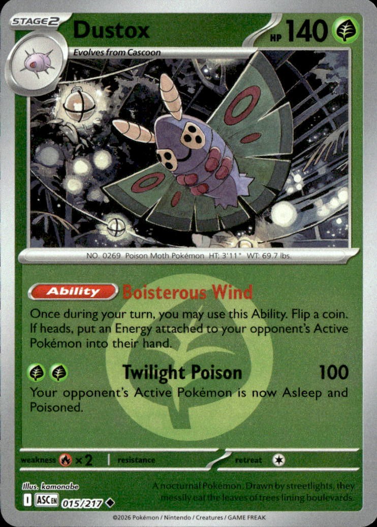 Dustox - 015/217 (Energy Symbol Pattern)