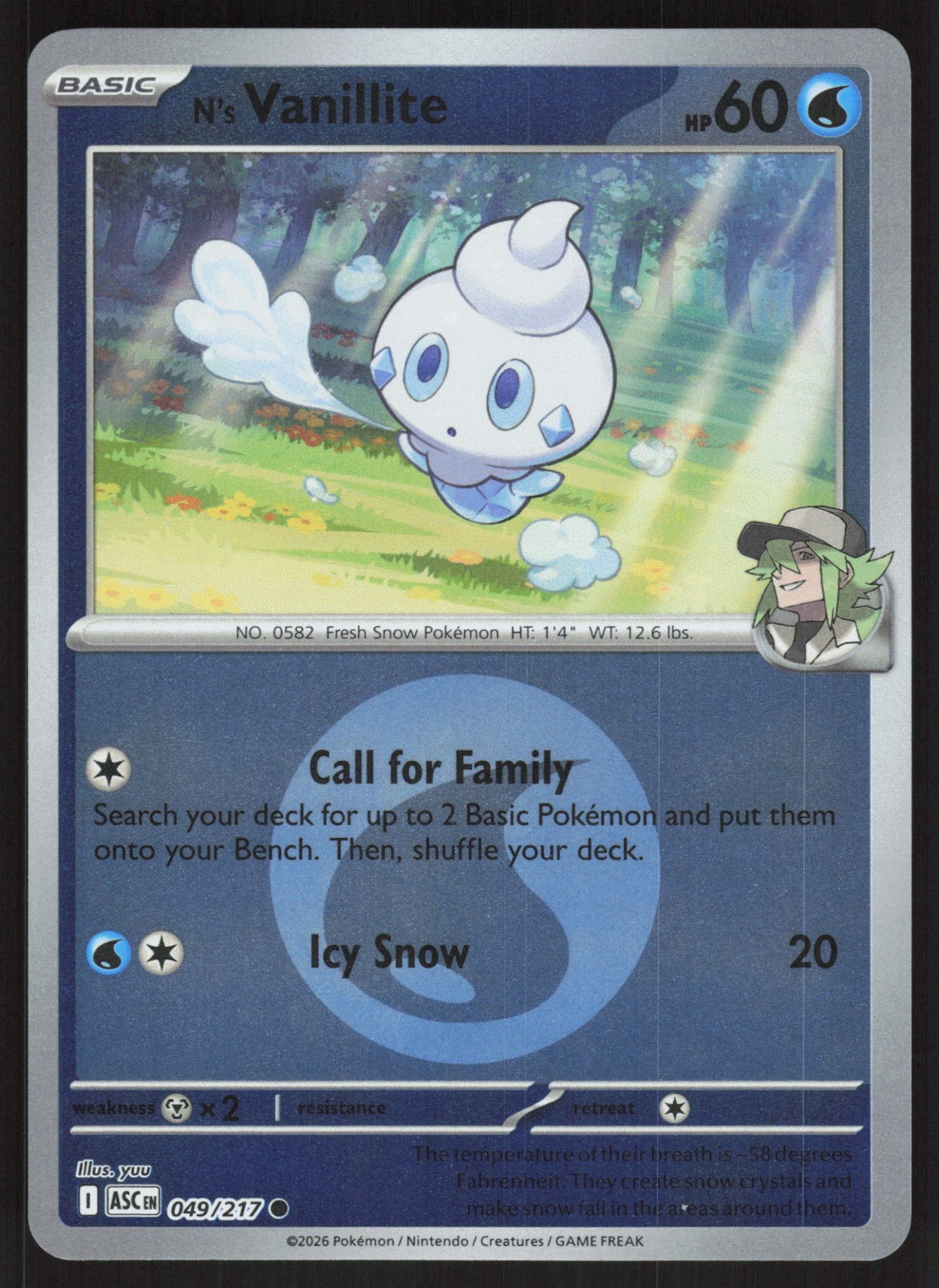 N's Vanillite (Energy Symbol Pattern)