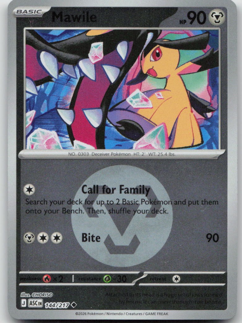 Mawile - 144/217 (Energy Symbol Pattern)