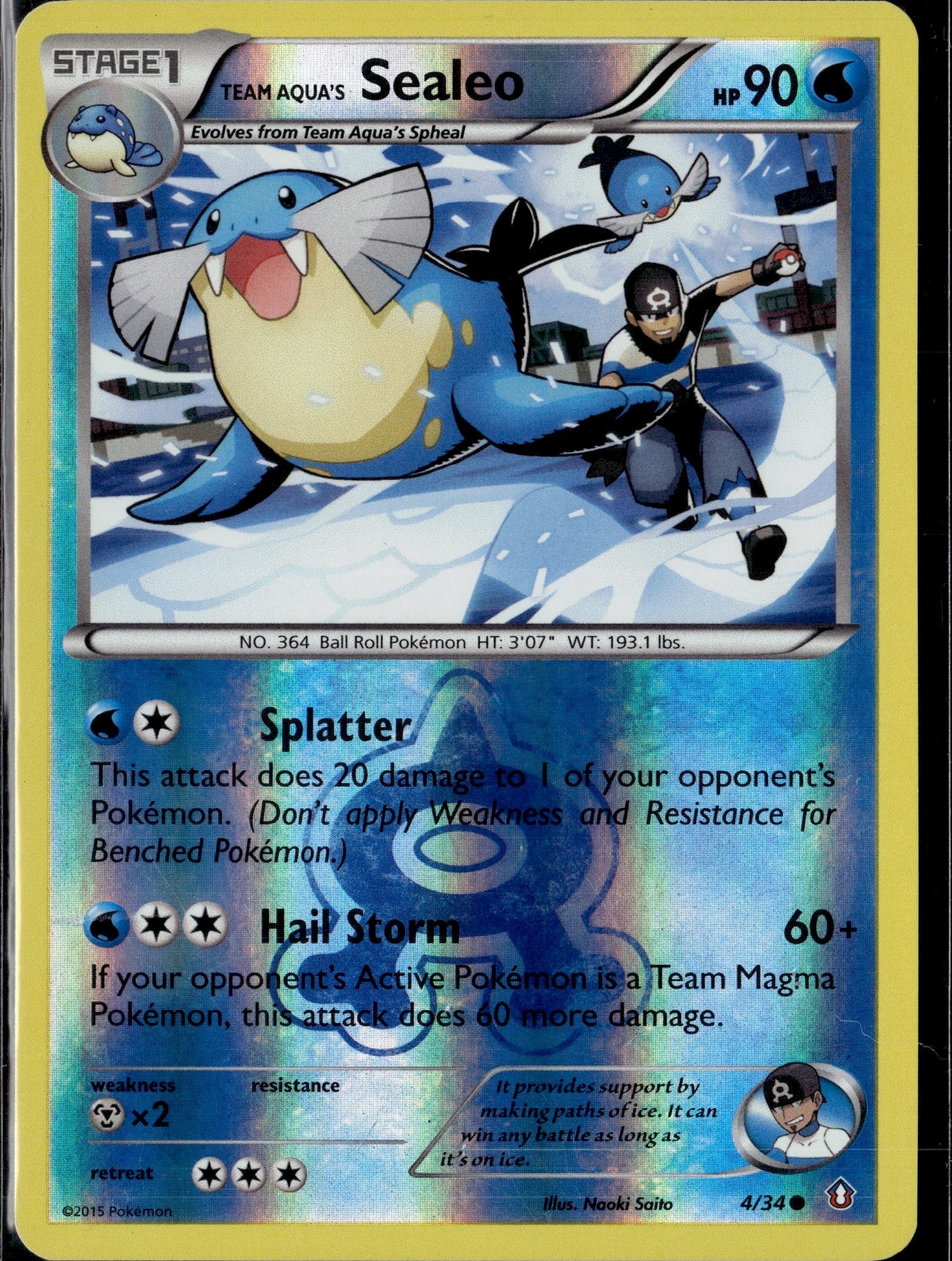 Team Aqua's Sealeo