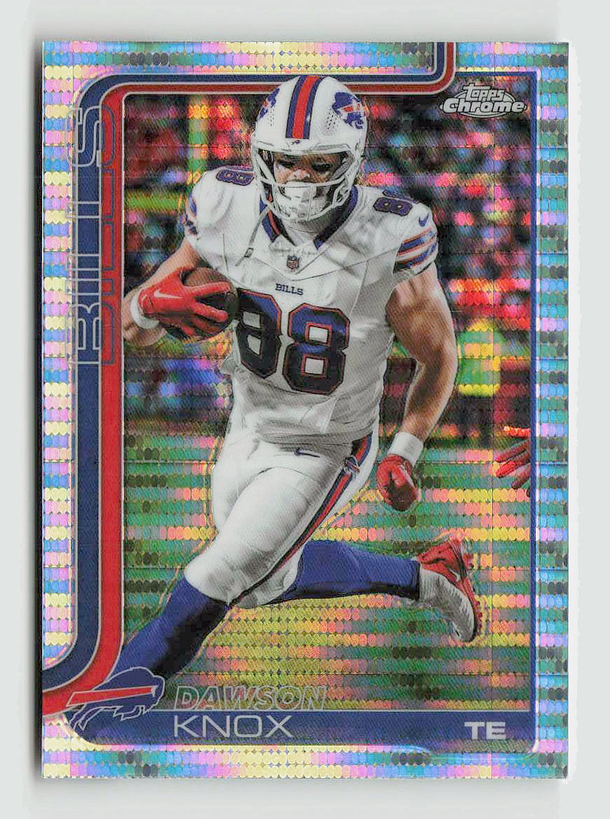 2025 Topps Chrome Dawson Knox Pulsar Refractor #33