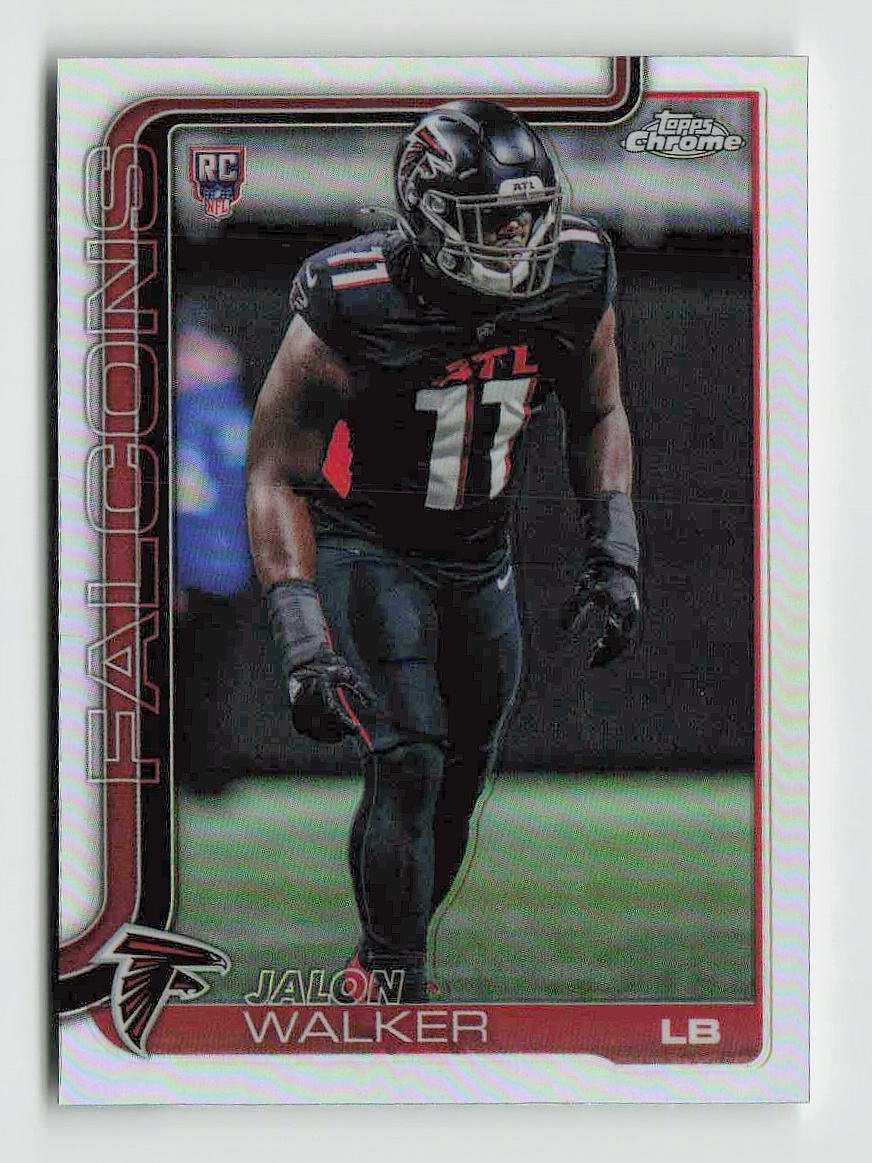 2025 Topps Chrome Jalon Walker RC Refractor #354