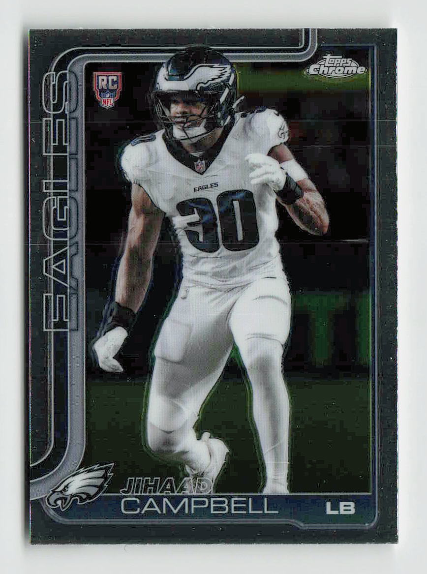 2025 Topps Chrome Jihaad Campbell RC #366