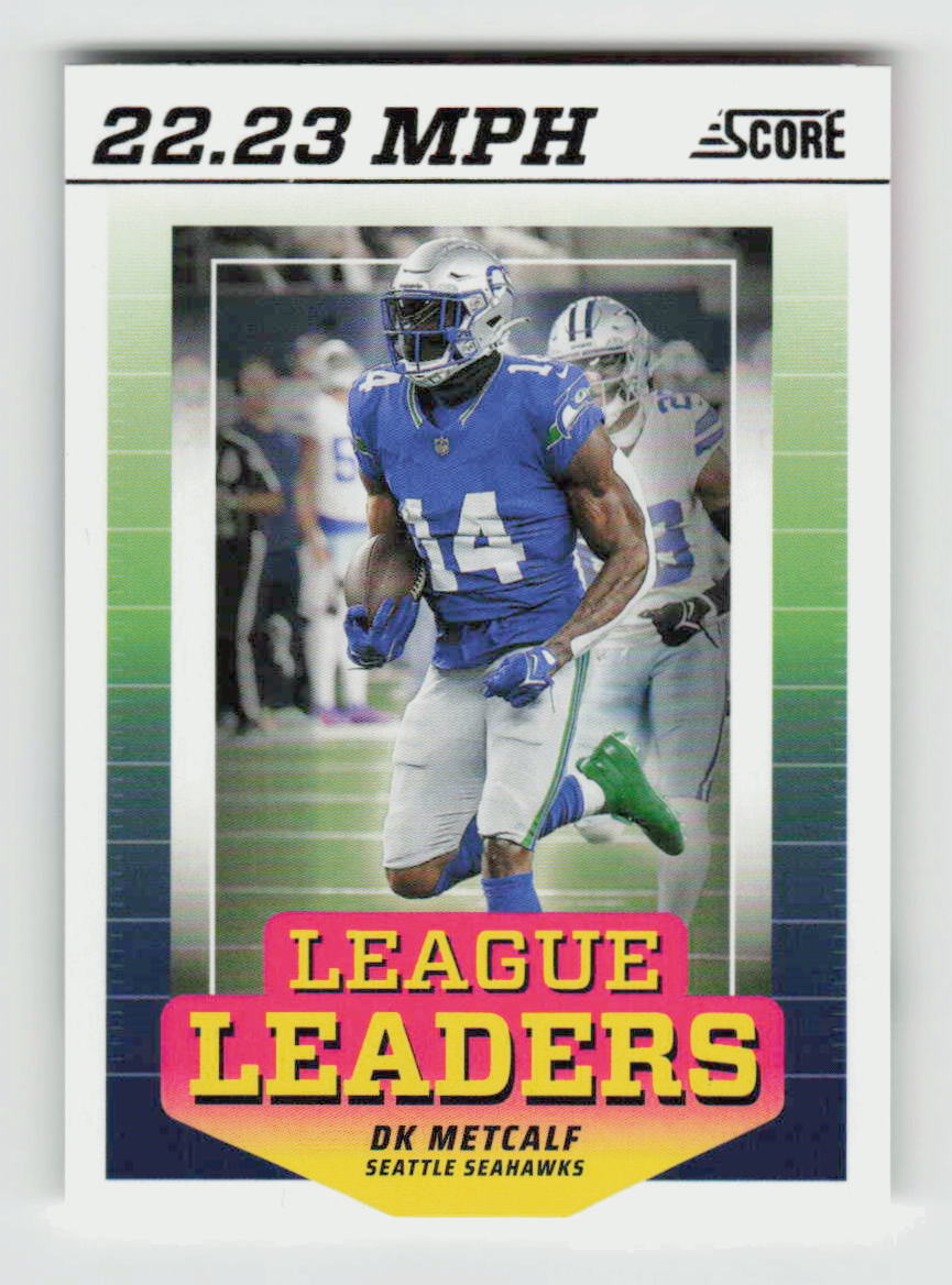 2024 Panini Score League Leaders DK Metcalf #LL-DMF