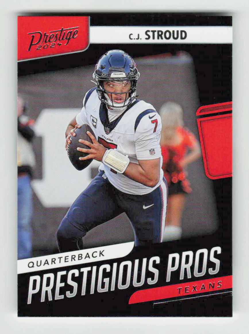 2024 Panini Prestige Prestigious Pros C.J. Stroud #PP-CSD
