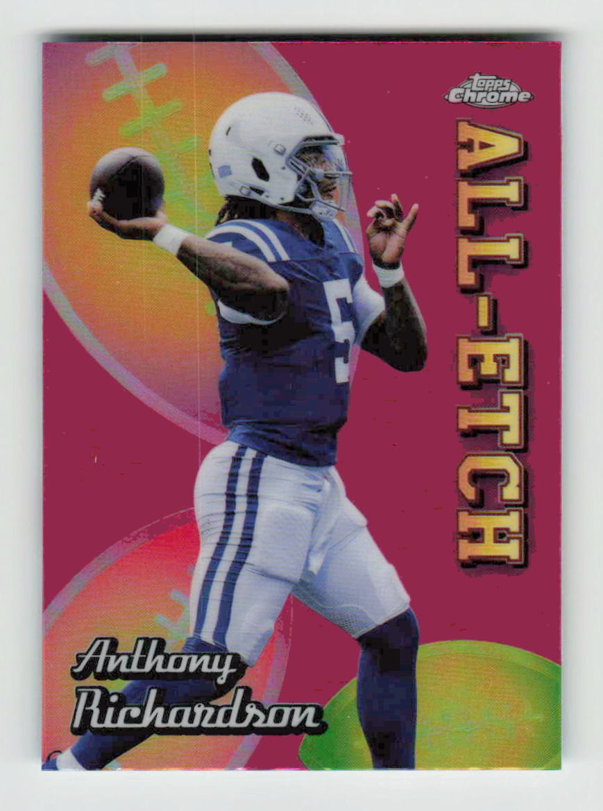 2023 Topps Topps Composite — Topps Chrome Chrome All-Etch Anthony Richardson #CAE-AR