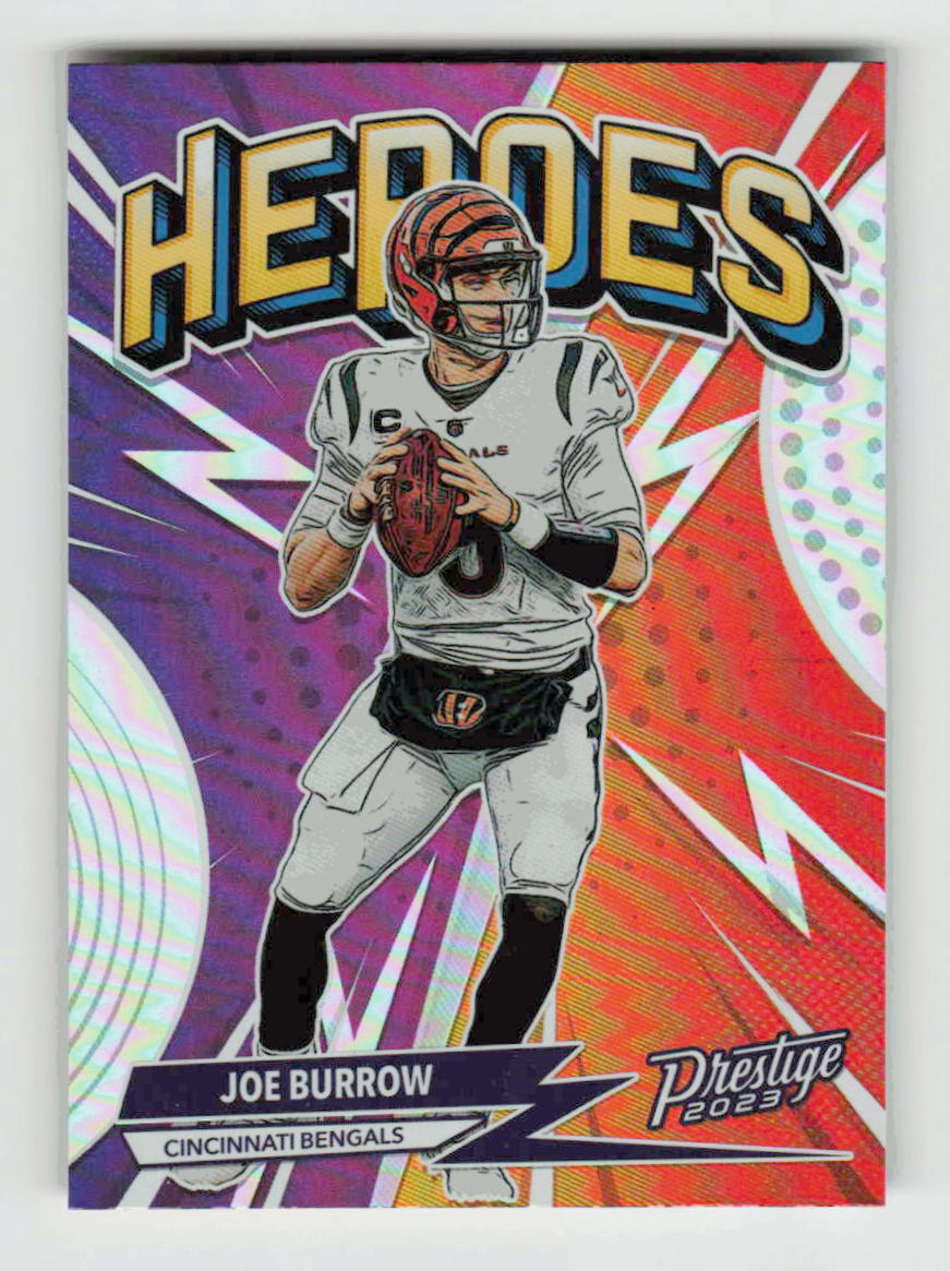 2023 Panini Prestige Heroes Joe Burrow #H-6