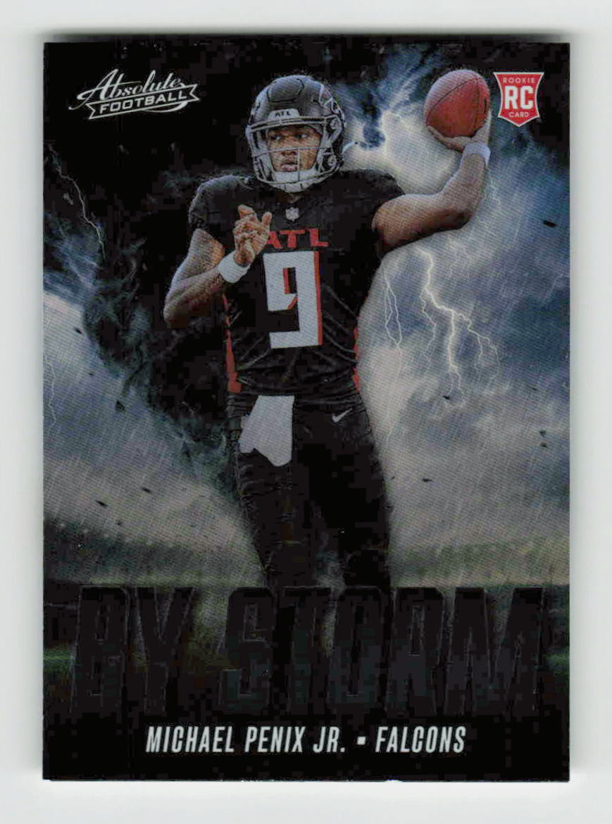 2024 Panini Absolute Football By Storm Michael Penix Jr. #BS-MPJ