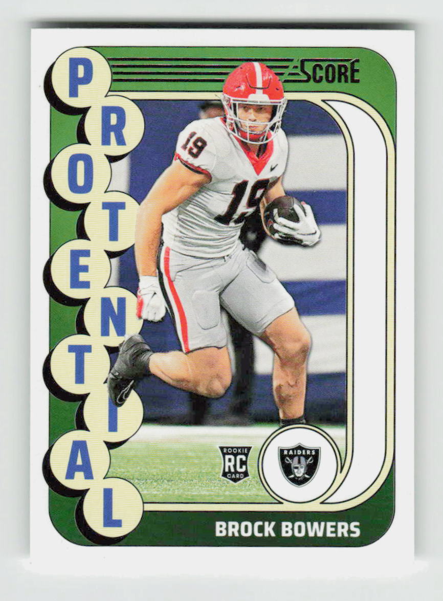2024 Panini Score Protential Brock Bowers #19