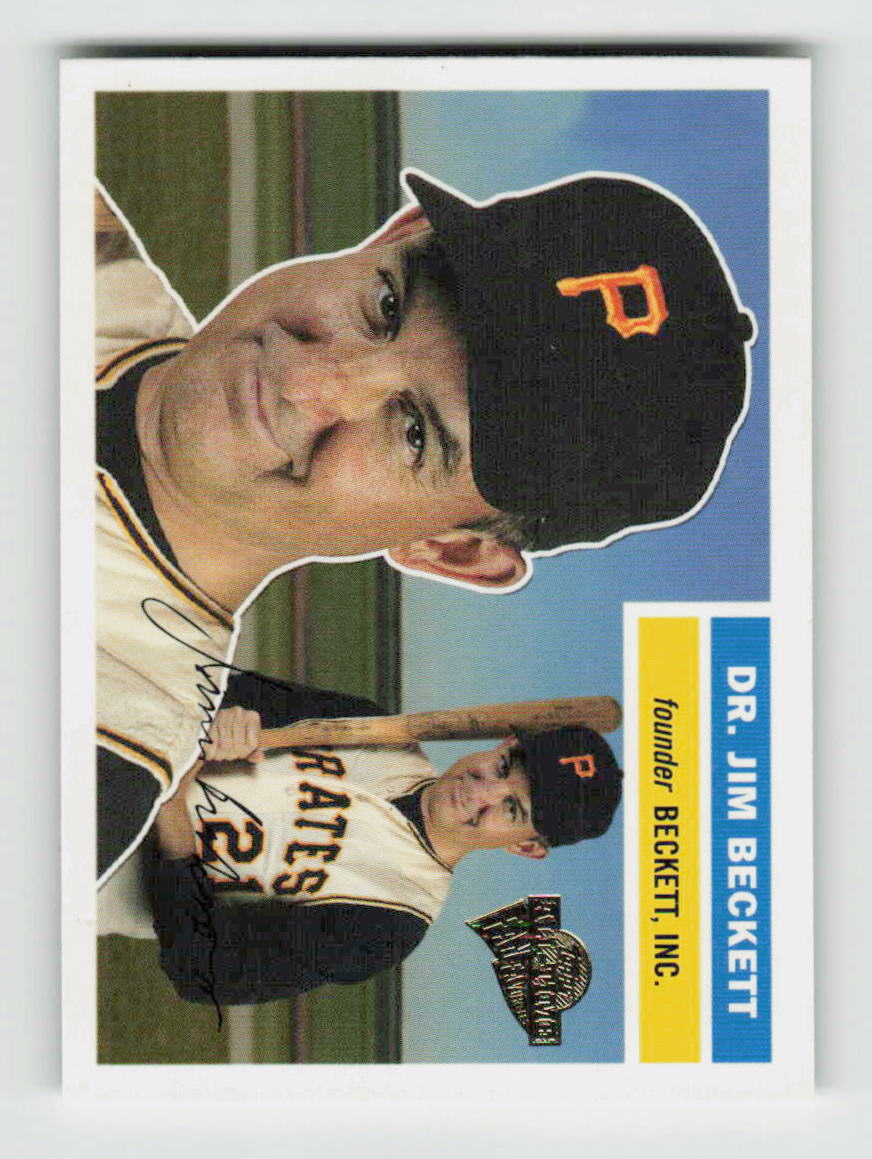 2005 Topps All-Time Fan Favorites Dr. Jim Beckett #FF-JB