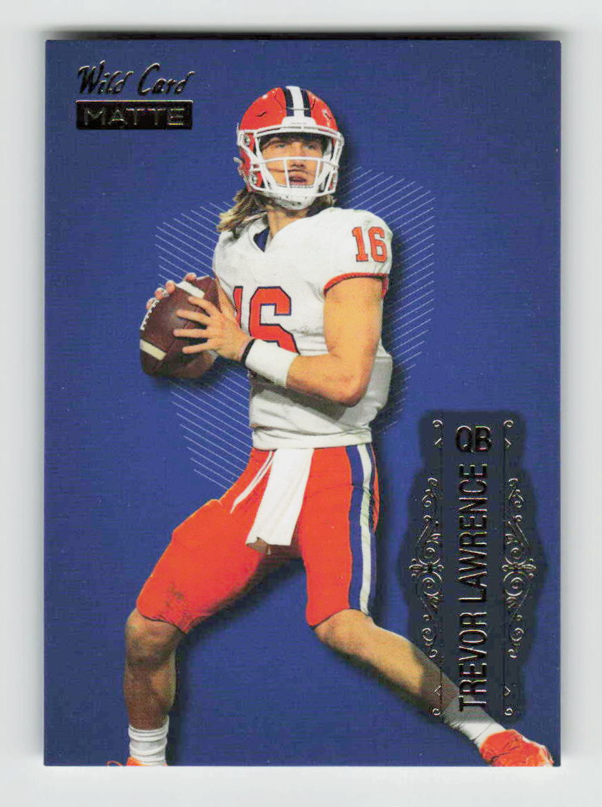 2021 Wild Card Matte Trevor Lawrence #LBC-1