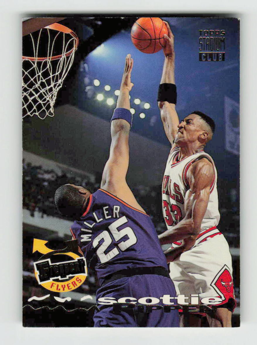 1993-94 Topps Stadium Club Frequent Flyers Scottie Pippen #184