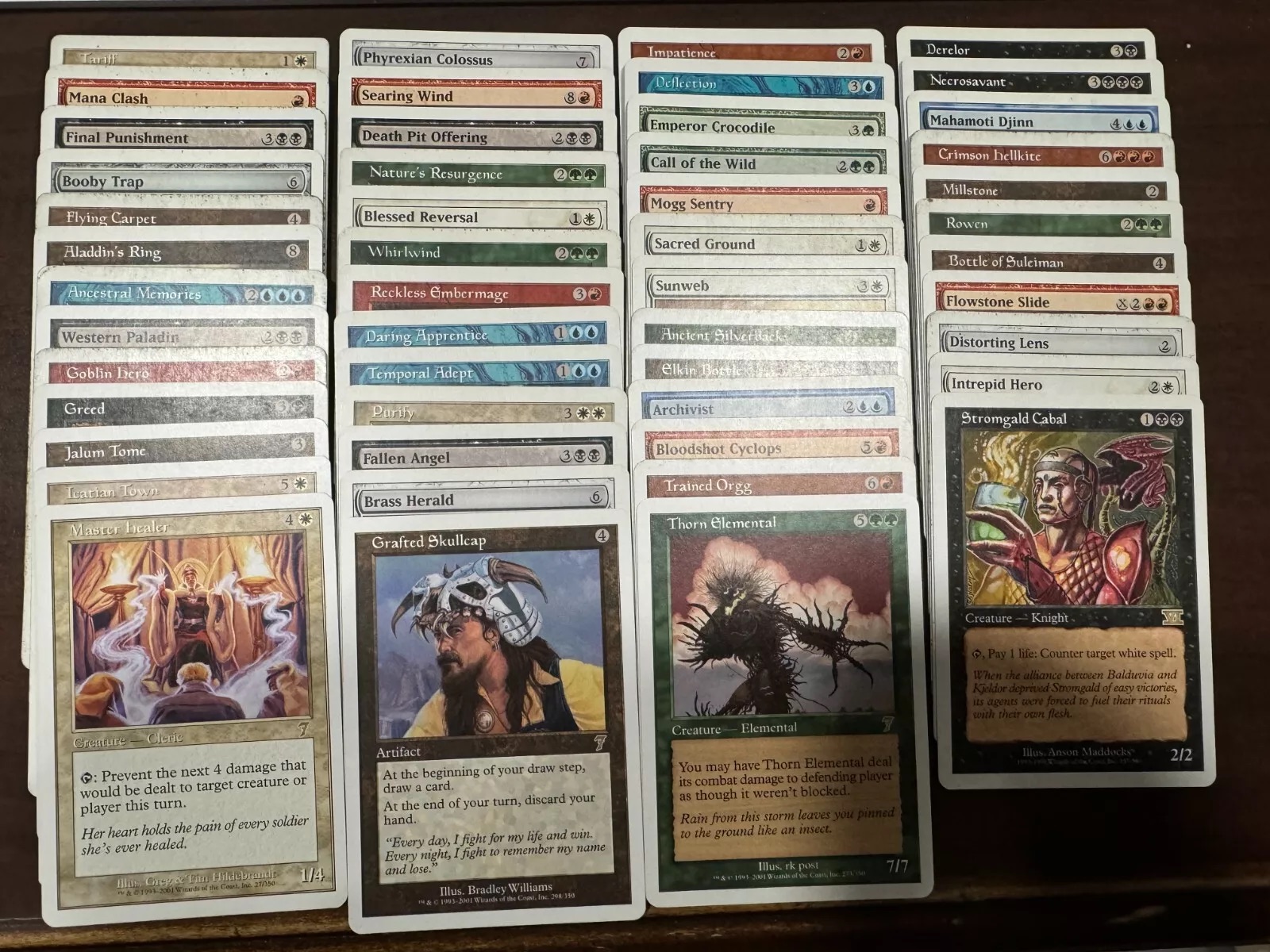 50 Vintage White Border Rares - HUGE Lot Random - LP / PL - MTG Magic