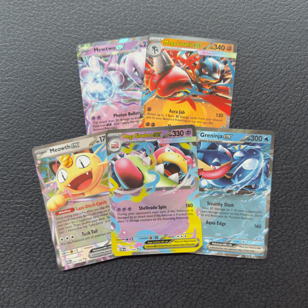 5 EX Cards