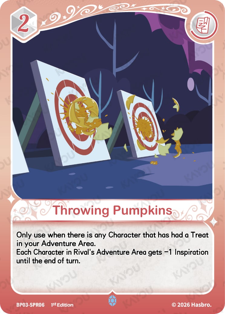 Throwing Pumpkins