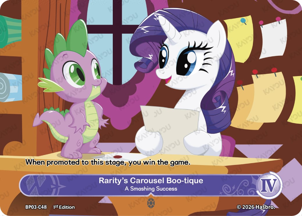 Rarity's Carousel Boo-tique -A Smashing Success