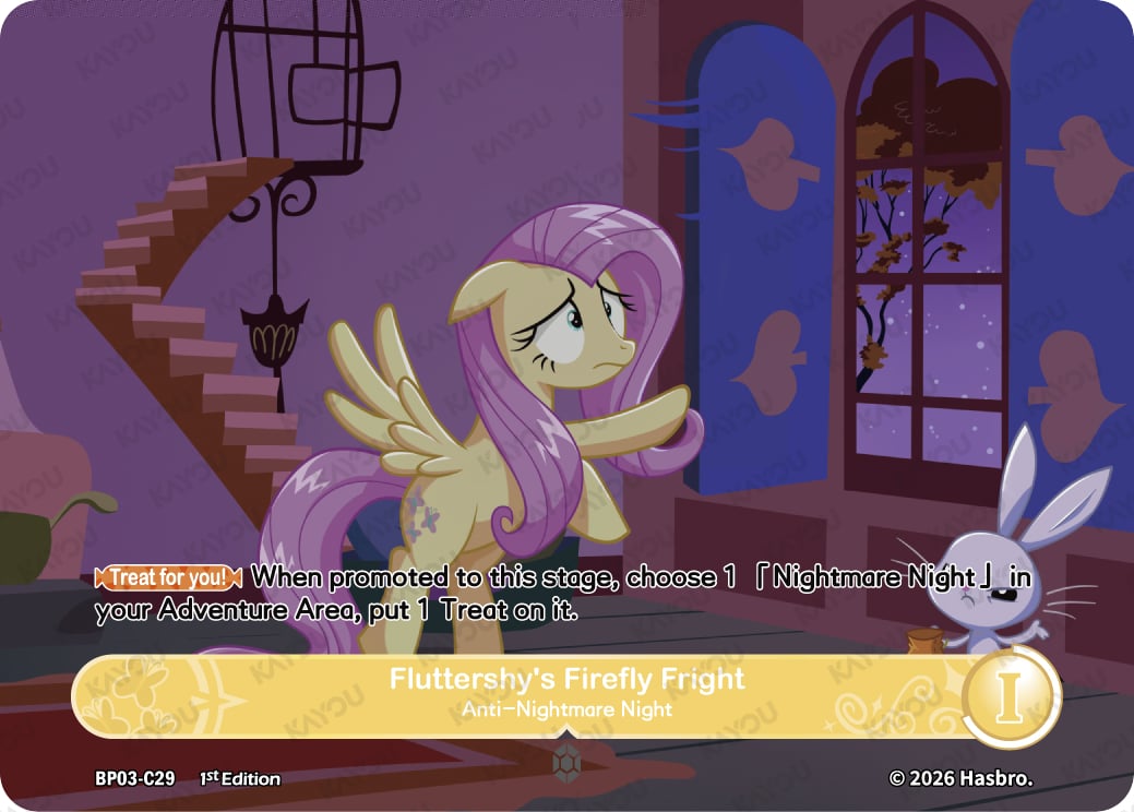 Fluttershy's Firefly Fright-Anti-Nightmare Night