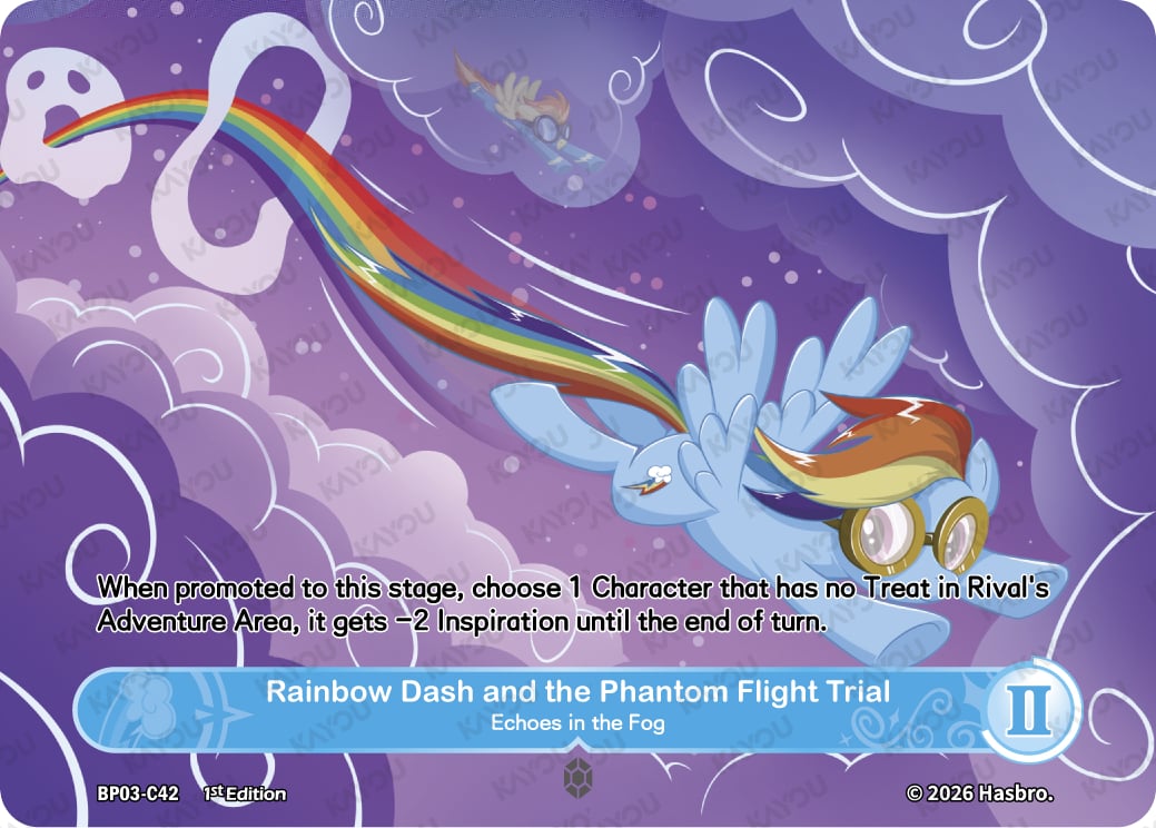 Rainbow Dash and the Phantom Flight Trial-Echoes in the Fog