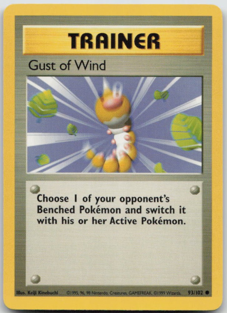 Gust of Wind 093/102 NM BS Base Set