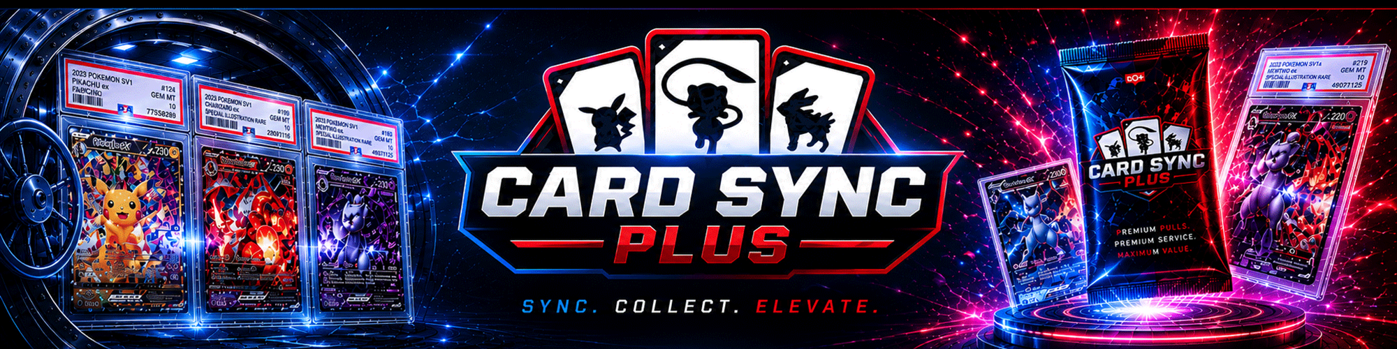 Card Sync Plus — Sync. Collect. Elevate.