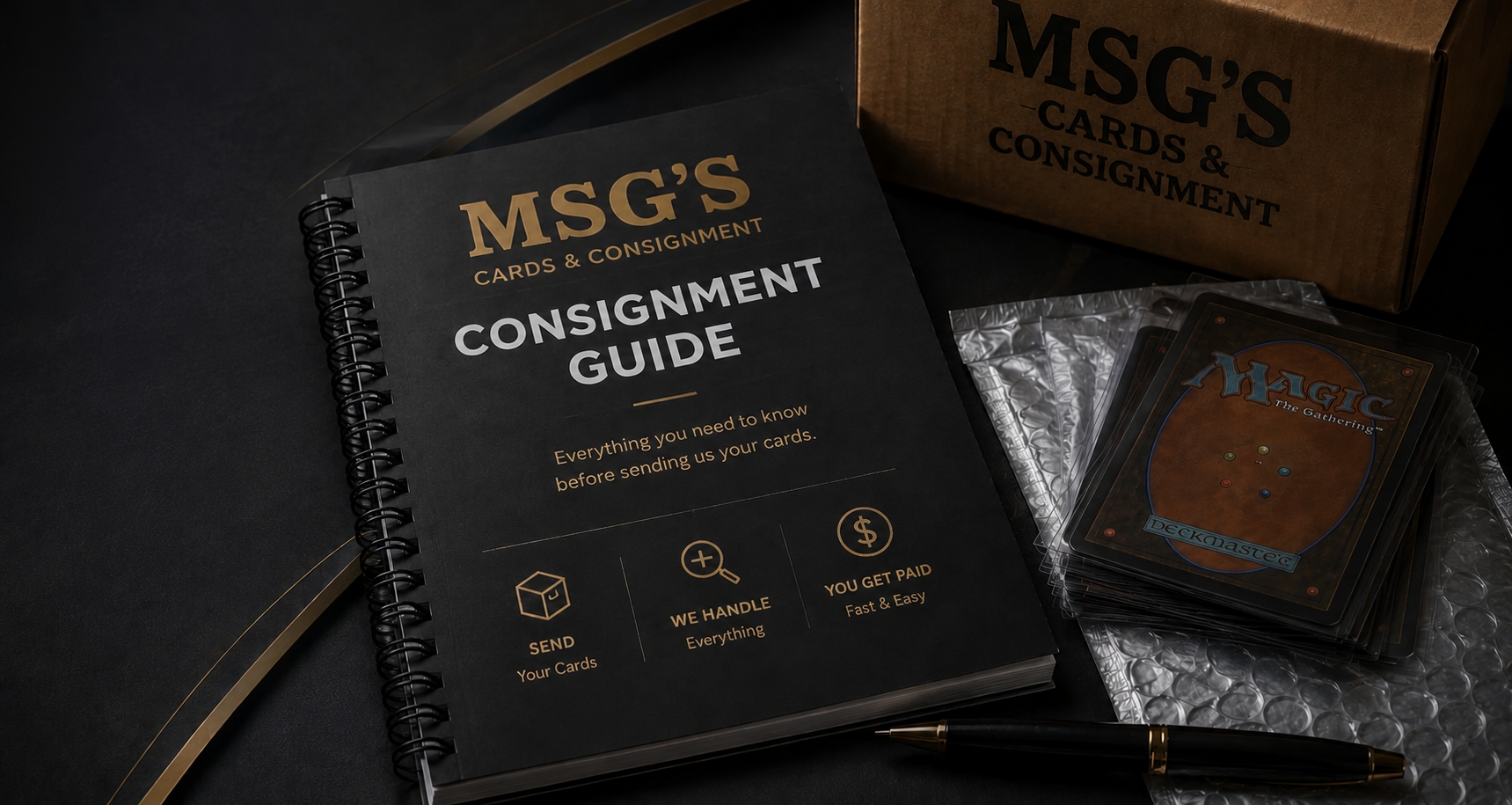 Sell your trading cards with MSG's Cards